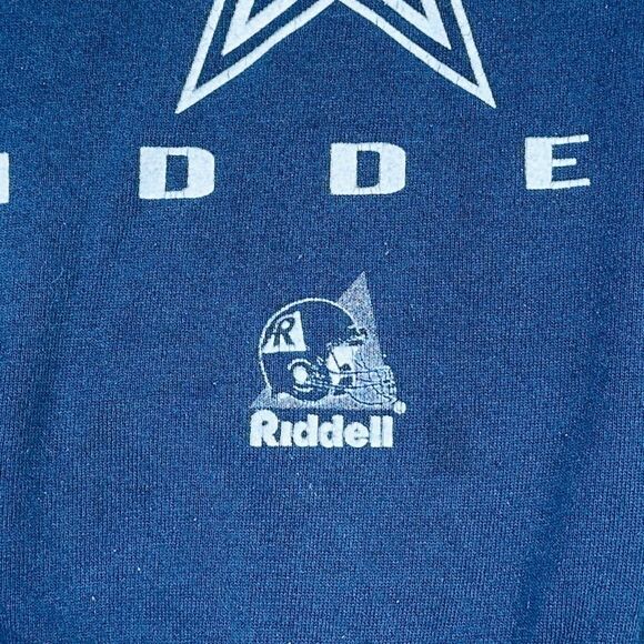 Vintage Riddell 1997 Dallas Cowboys Crew Neck Sweatshirt - Size M/L - Picture 8 of 10